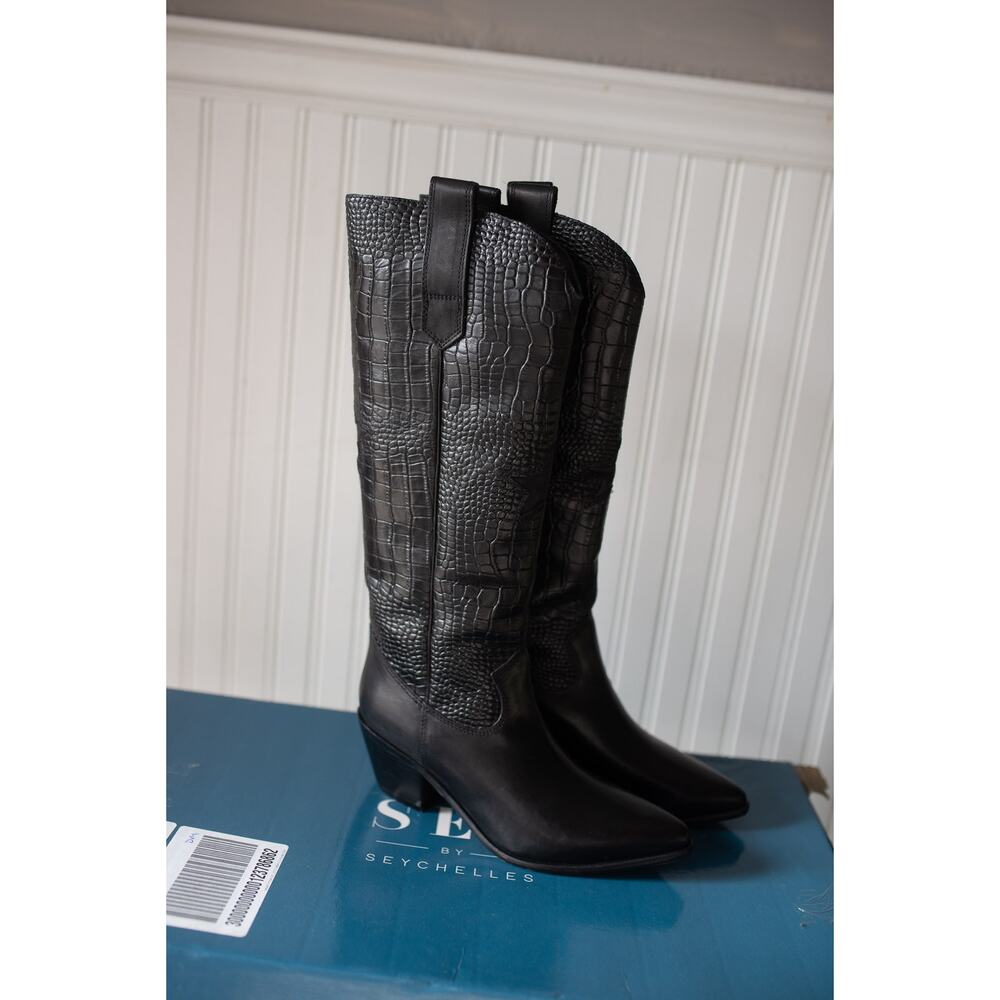 Free people Two Step Tall Western Boots 6.5 - Picture 3 of 3